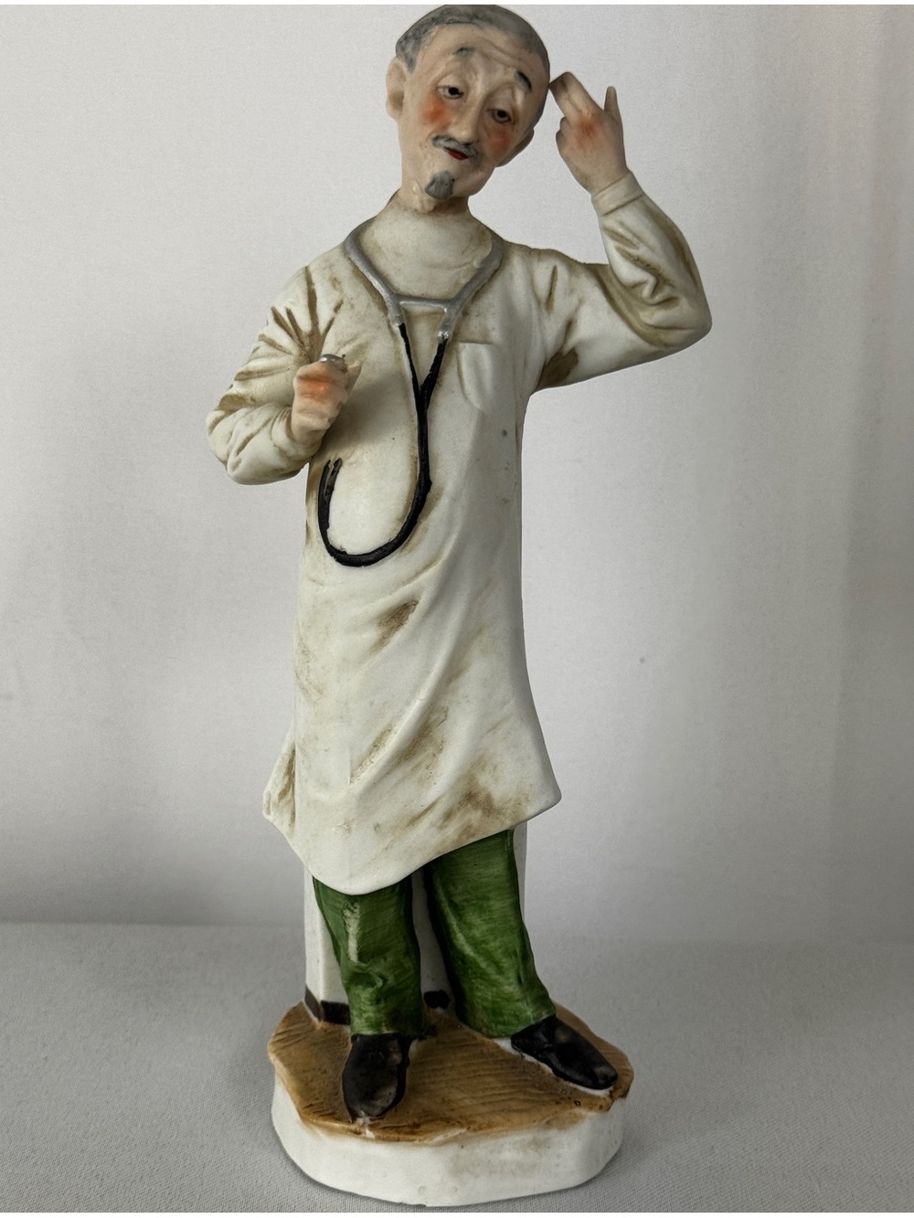 Italian Capodimonte Physician Figurine